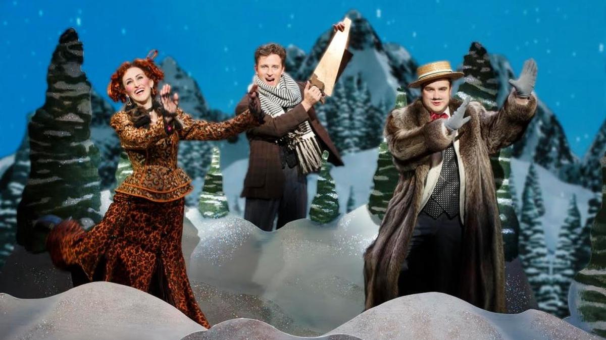 A scene from “A Gentleman’s Guide to Love and Murder,” playing at the Fox Theatre through Sept. 25.