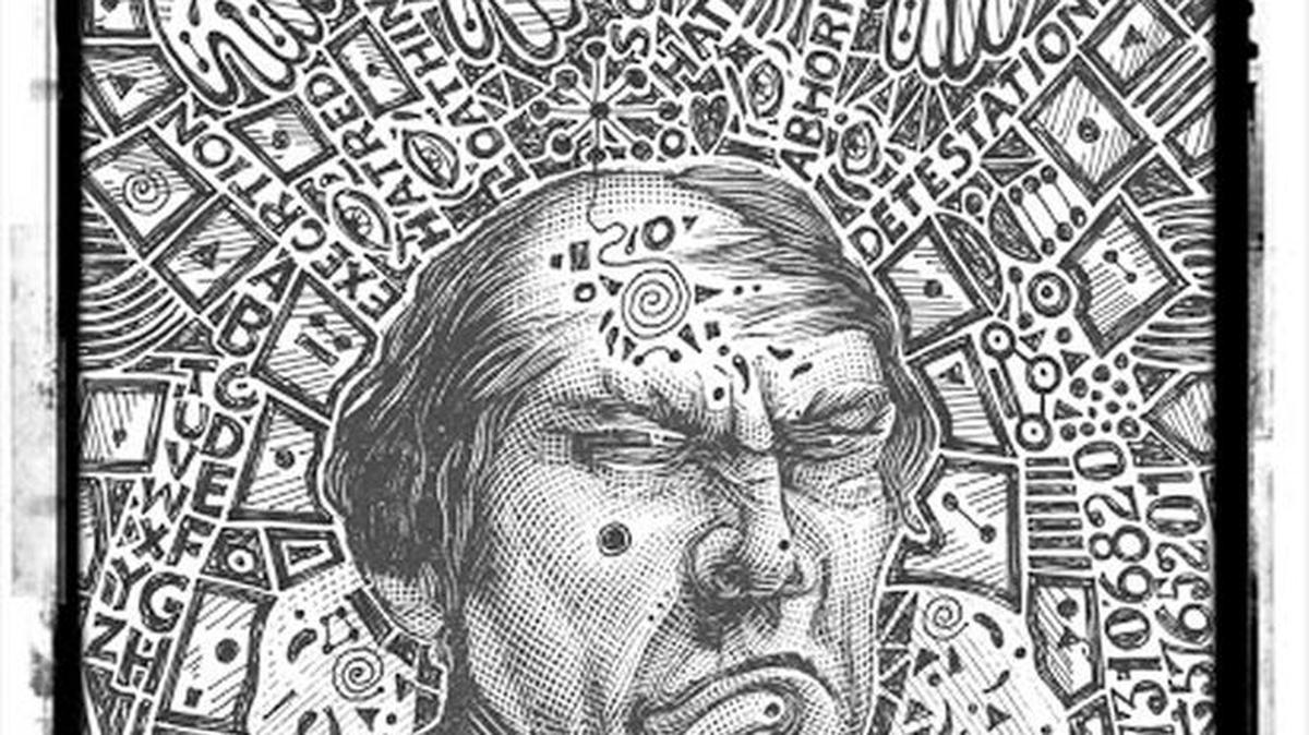 
Artwork from CODEX ISOM by Ron Isom, on exhibit through Oct. 15 at the Scmidt Art Gallery, Southwestern Illinois College, Belleville.
