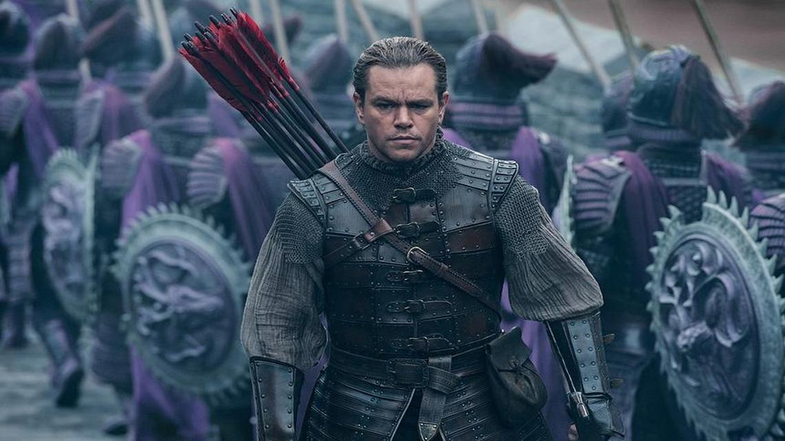 Matt Damon in “The Great Wall.”