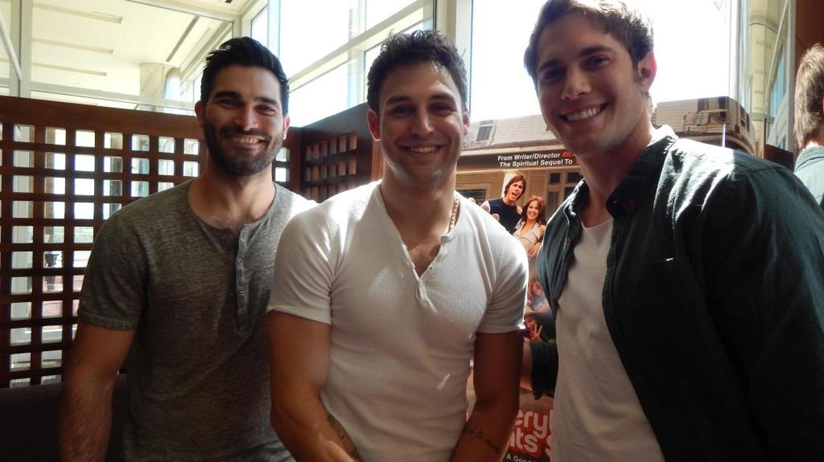 Tyler Hoechlin, Ryan Guzman and Blake Jenner were in St. Louis to promote “Everybody Wants Some!!”