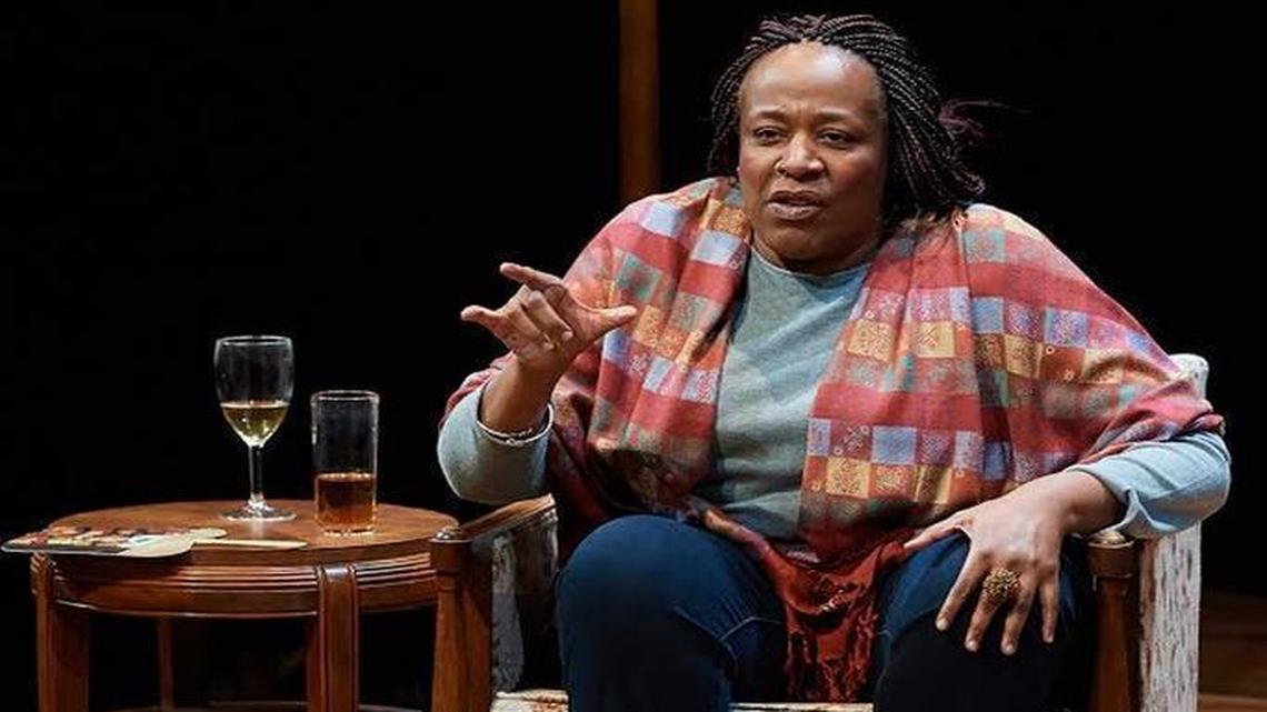 “Until the Flood” at Repertory Theater in St. Louis was written and performed by Dael Orlandersmith and directed by Neel Keller.