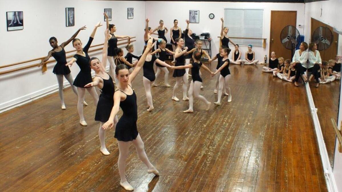 The Belleville School of Ballet rehearses for “The Nutcracker,” which they will perform with the Belleville Philharmonic on Saturday and Sunday at Scottish Rite in Belleville.