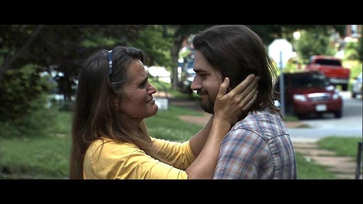 Amy Loui and Jason Contini as mother and son in "Four Color Eulogy."