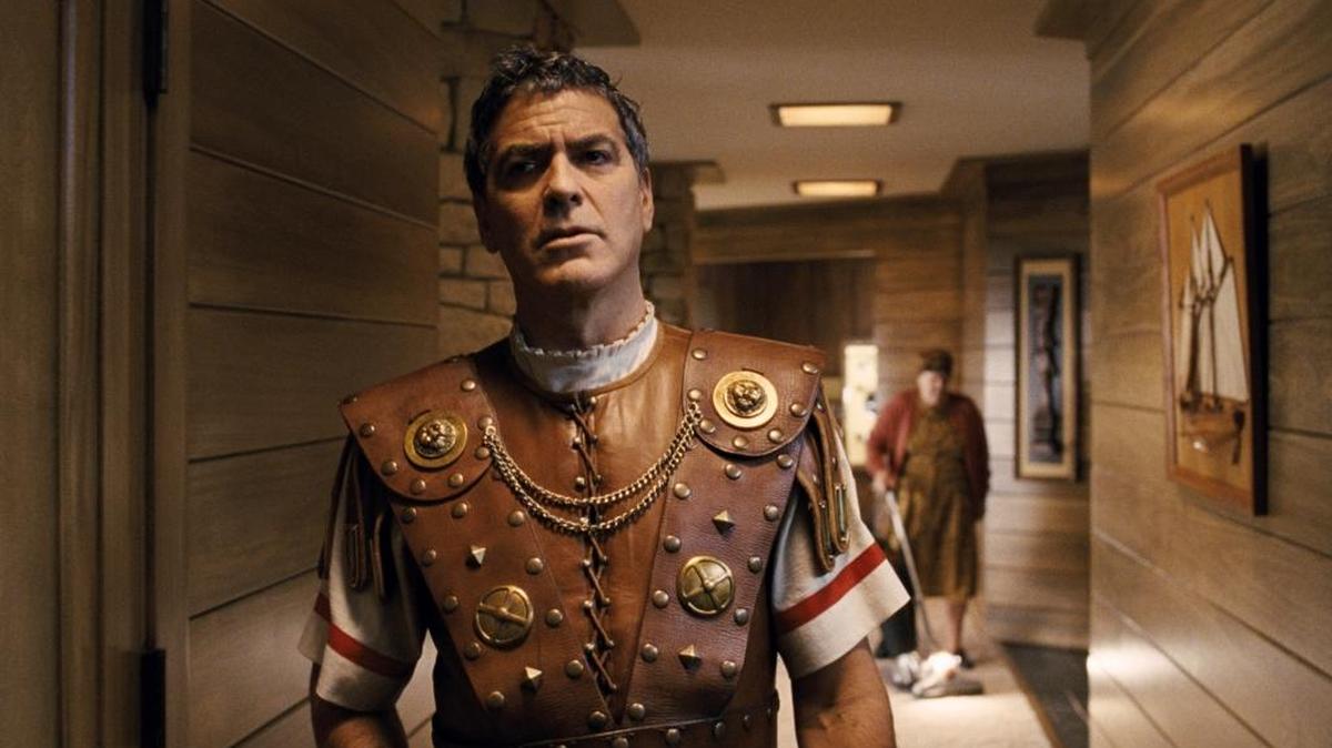 George Clooney portrays Baird Whitlock in “Hail, Caesar!.”
