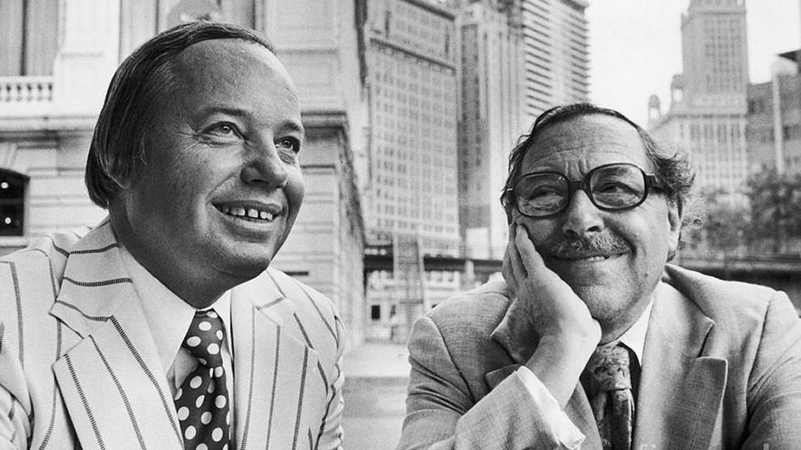 Dakin, left, with his brother Tennessee Williams in an undated photo.