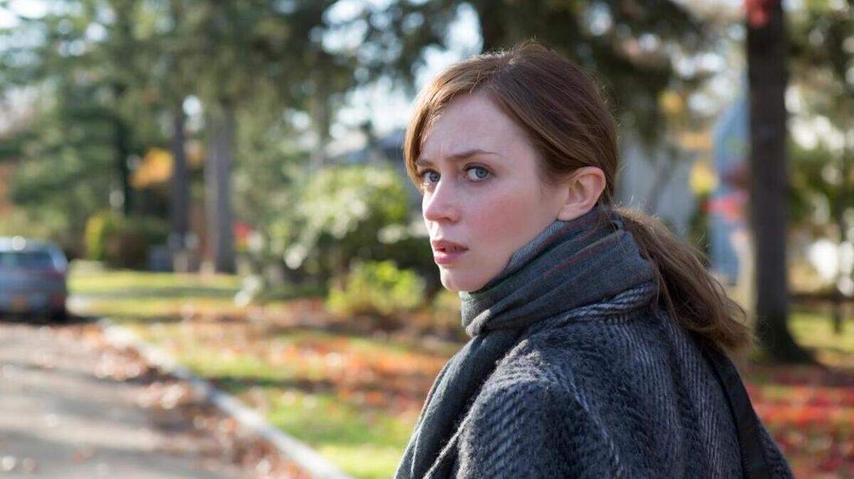 Emily Blunt in "The Girl on the Train."