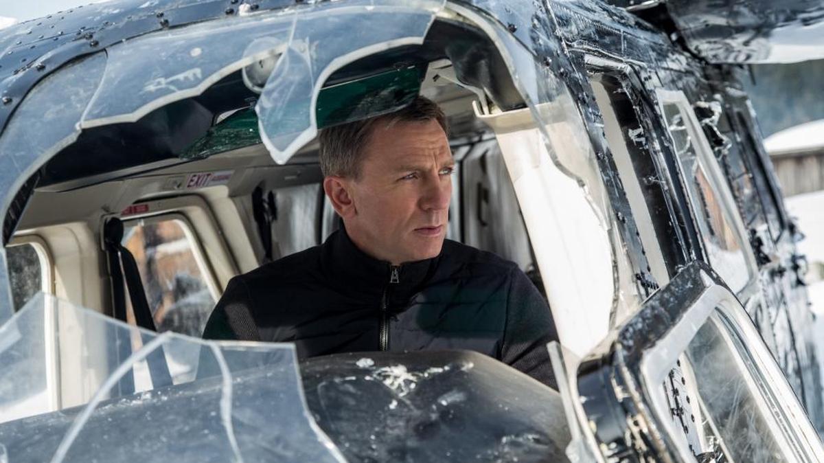 Daniel Craig appears in a scene from the James Bond film, “Spectre,” which opens Friday.