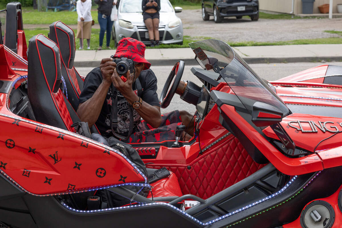 Along with floats, four-wheelers and a marching band, East St. Louis residents participated in the 618 Day/Juneteenth parade in custom-made three-wheelers.
