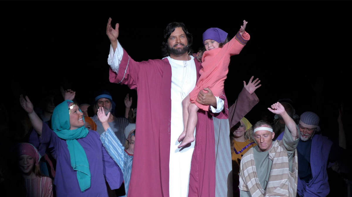 This is the 29th year St. Matthew Church of Belleville has presented "The Joy of Easter: a dramatic interpretation of the Passion of Christ." A choir, orchestra, live animals and a cast of over 300 volunteers helps stage the play.