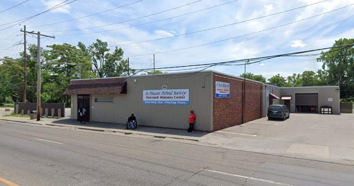 A homeless shelter operated by the Society of St. Vincent de Paul is located at the rear of its Outreach Ministry Center, which also includes a soup kitchen and thrift shop at 3817 State St. in East St. Louis.