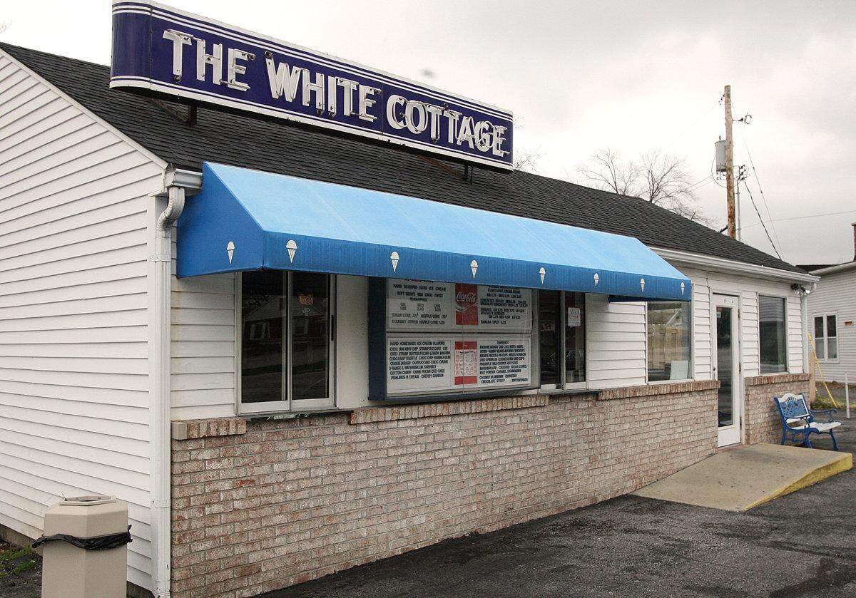 A file photo of the front of The White Cottage in Belleville.