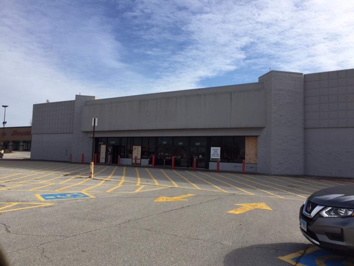 This former Walmart in Belleville has been vacant since 2008. A developer plans to open an indoor, climate-controlled self-storage business in the building later this year.