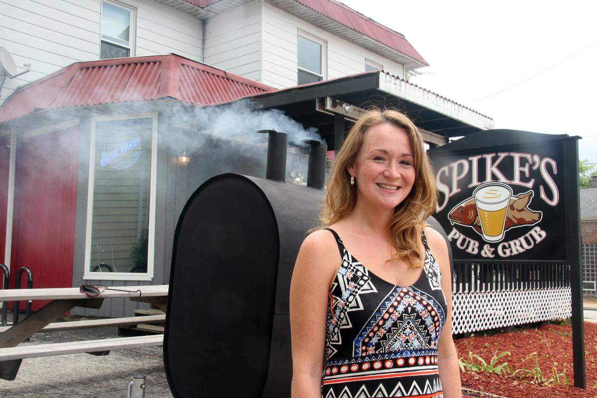 Rachel Speichinger and husband Dan made big changes in the building at North 37th and West Main streets, including the addition of a smoker out front.