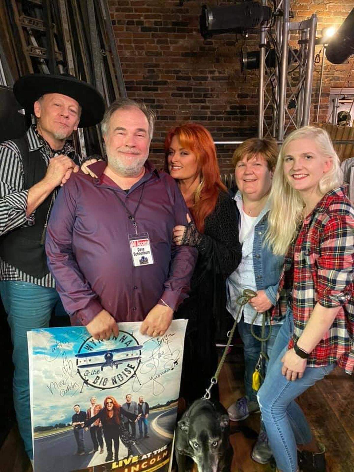 This spring, the Live at the Lincoln series will feature well-known artists and local favorite groups in concert, including Wynonna Judd — a return engagement — on Saturday, April 23 at the Lincoln Theatre in downtown Belleville. Wynonna is pictured here with her husband, Cactus Moser, and with Dave, Sandy and Sydney Schoenborn.