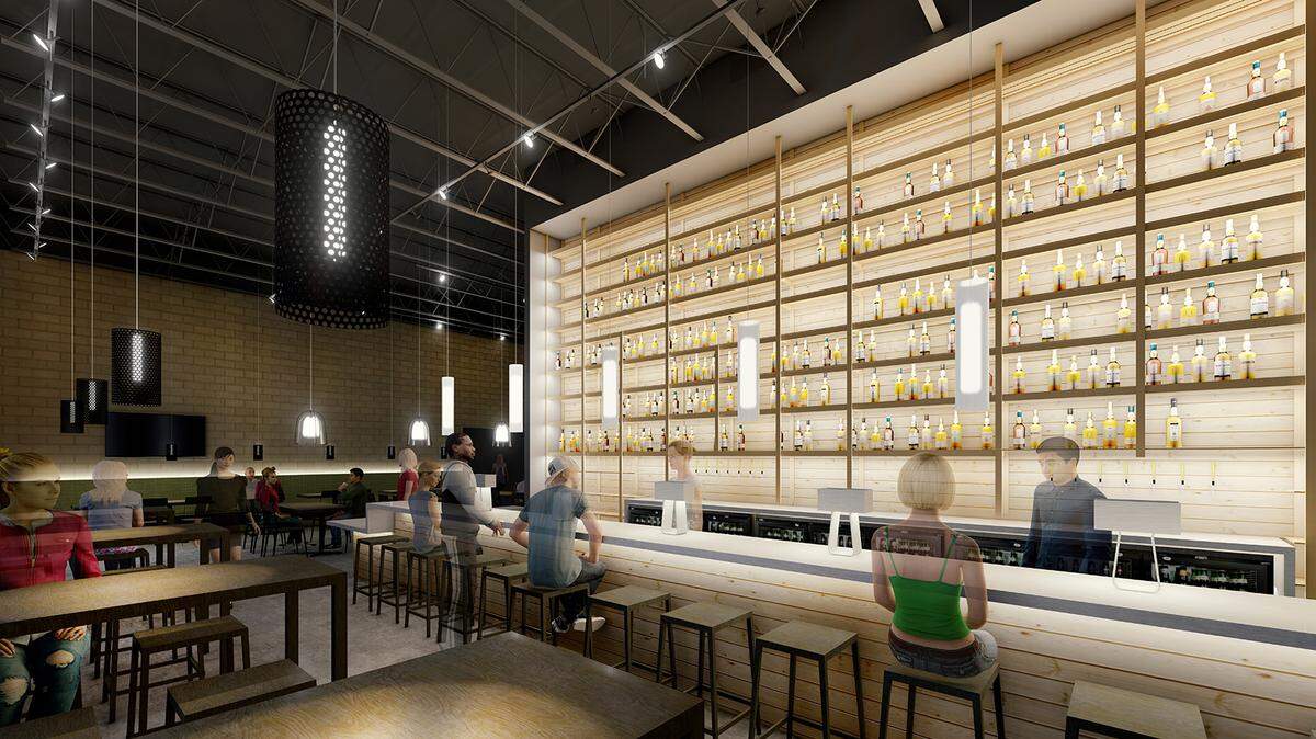 Rendering for the new Salt + Smoke restaurant coming to Edwardsville.