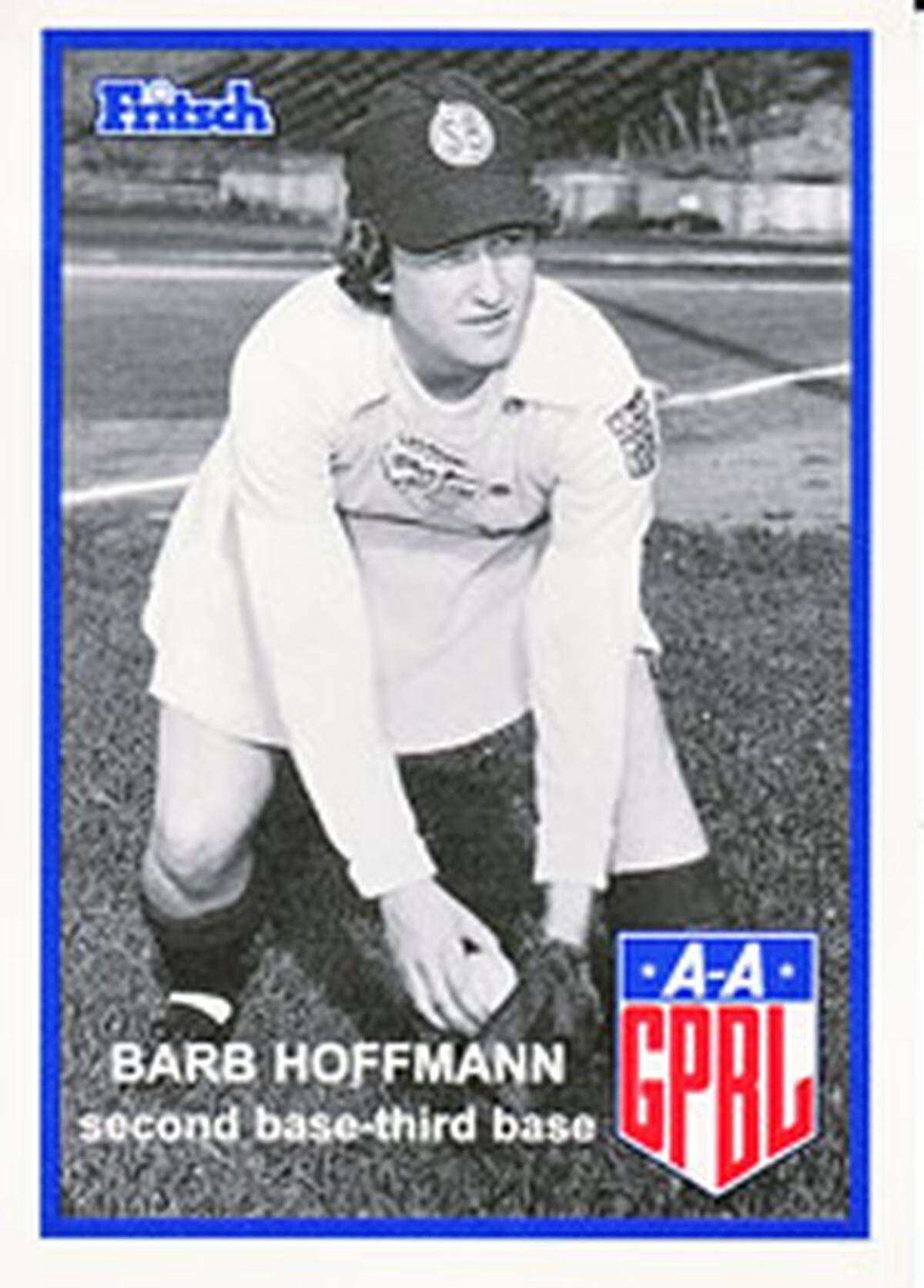 Barbara Hoffmann baseball card