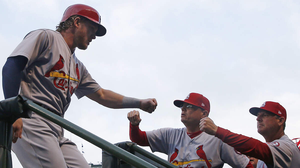 Harrison Bader has played a key role in the Cardinals’ recent hot streak.