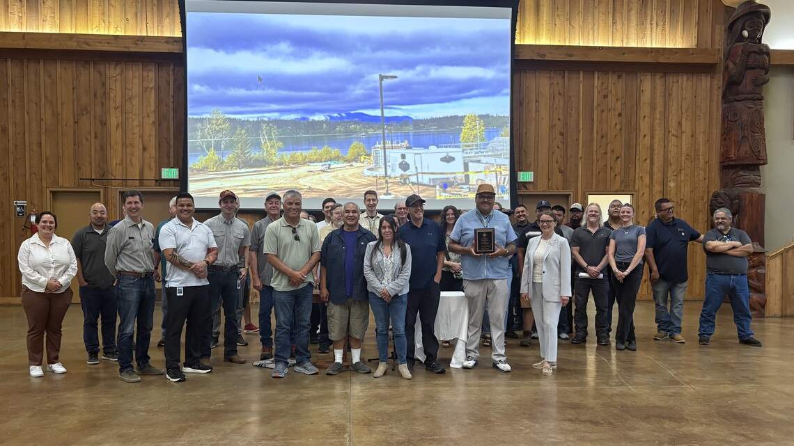 Lummi Nation earns national EPA award for ‘exceptional’ wastewater treatment work