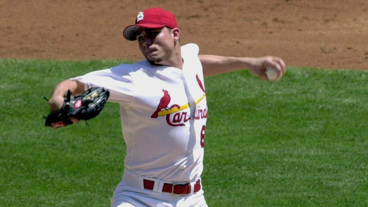 Rick Ankiel had such promise as a pitcher. Hopefully he’ll be back in a Cardinals uniform and on the mound at Busch Stadium sometime soon.