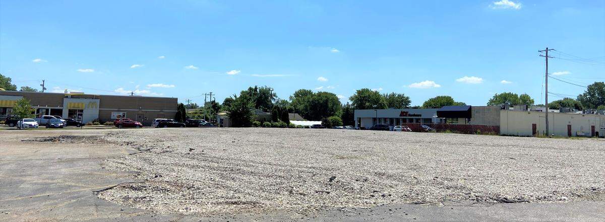 Pictured is the Southview Plaza site after its demolition in the summer of 2020. Revisions to a new mixed-use development proposal for the plaza have advanced for final approval by the O’Fallon City Council. A scaled down version, at the southeast corner of East Highway 50 and South Lincoln Avenue, is expected to be on the agenda Tuesday, Feb. 21.