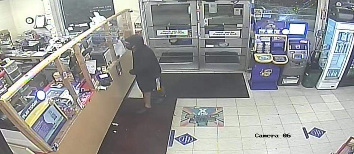 On its Twitter account, the Major Case Squad of Greater St. Louis issued security camera images of “a person of interest” possibly connected to a fatal shooting in west Belleville Friday.
