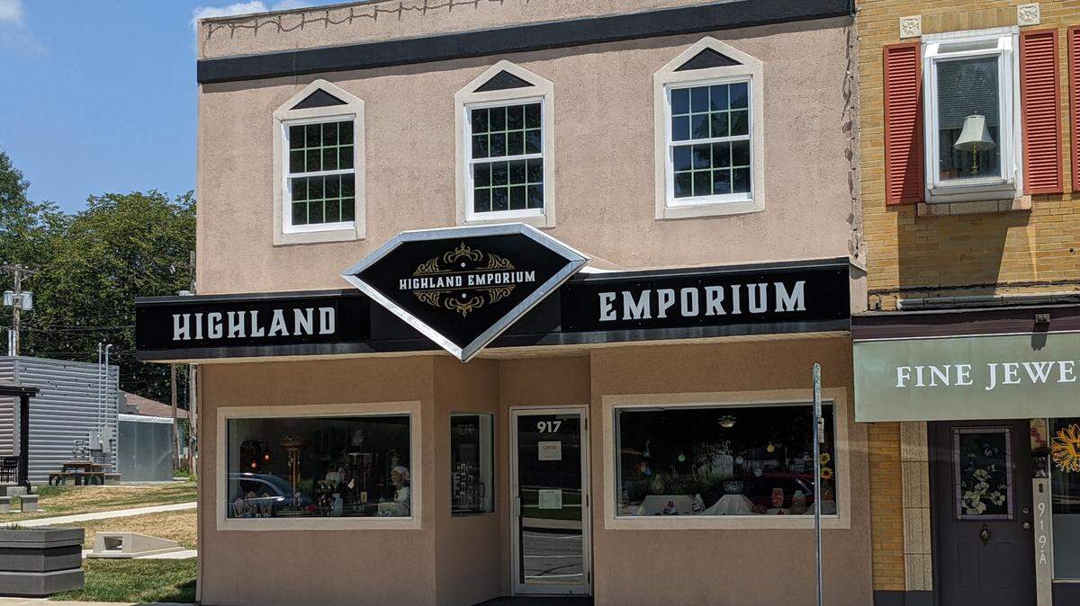 Highland Emporium, at 917 Main St. in Highland, opened Tuesday, July 5.