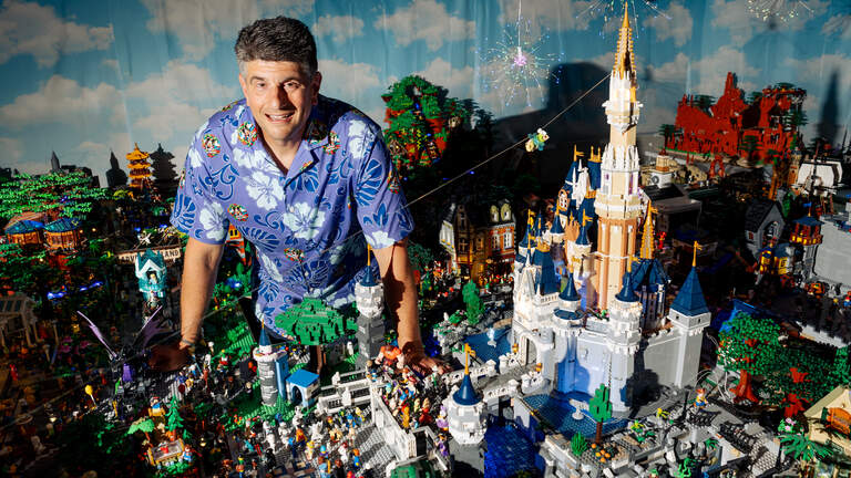 How a Belleville teacher recreated the most magical place on Earth with Legos