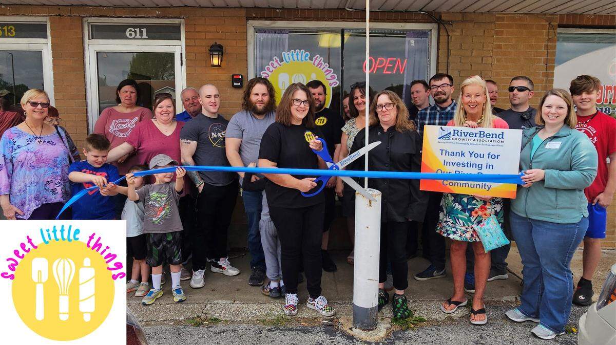 Sweet Little Things, LLC, located at 611 E. Airline Drive in East Alton, recently celebrated a grand opening and ribbon cutting.