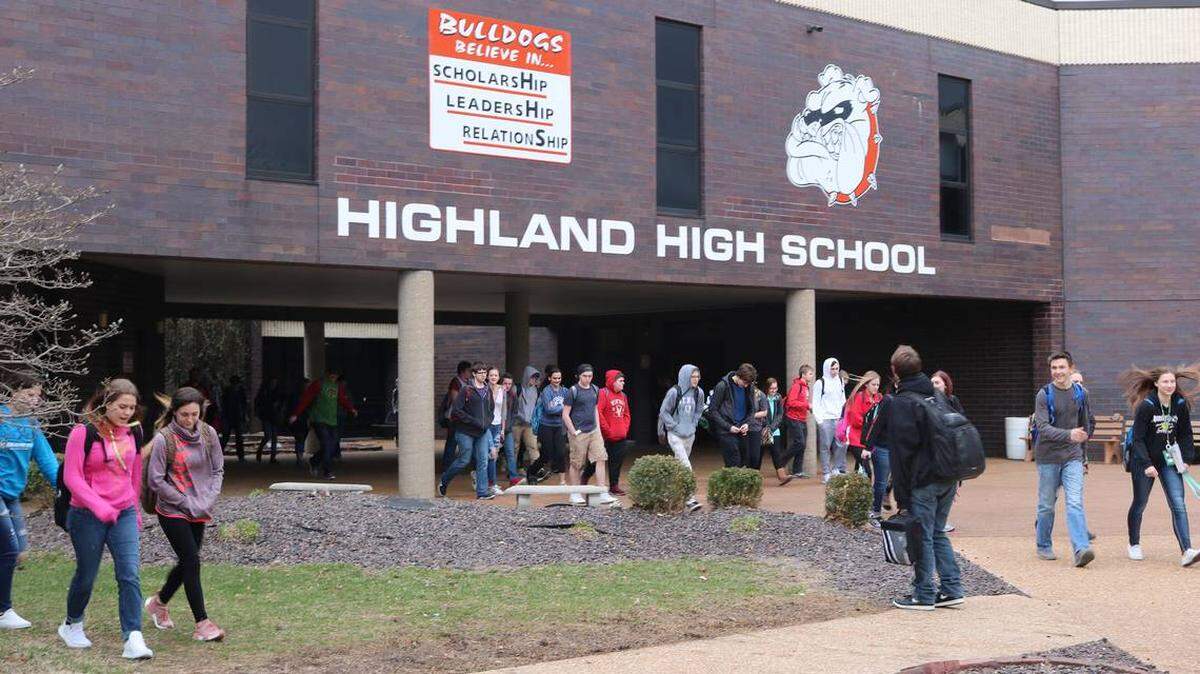 Highland High School file photo