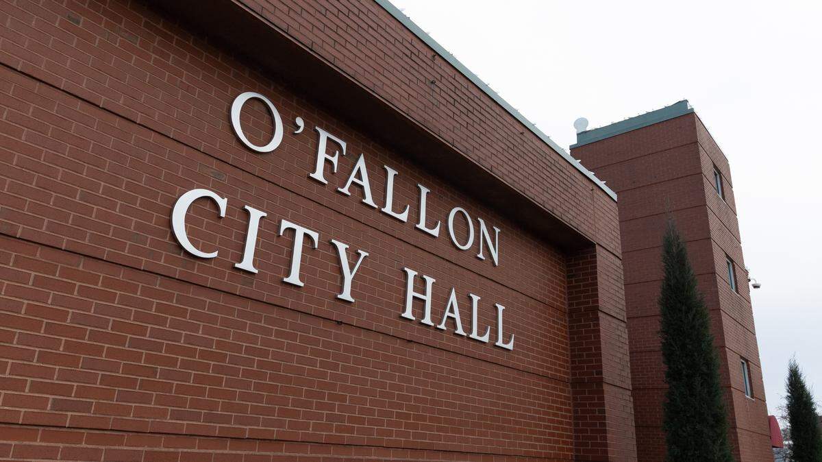 Outside of O’Fallon City Hall.