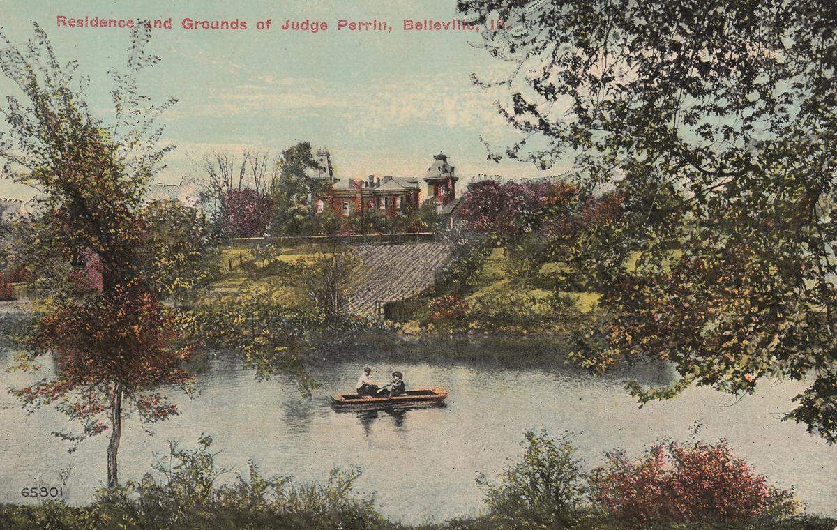 Jacob Brosius, an industrialist and inventor, lived in a mansion on East Main Street in Belleville, where Union United Methodist Church stands today. He called it “Kronthal Castle.”