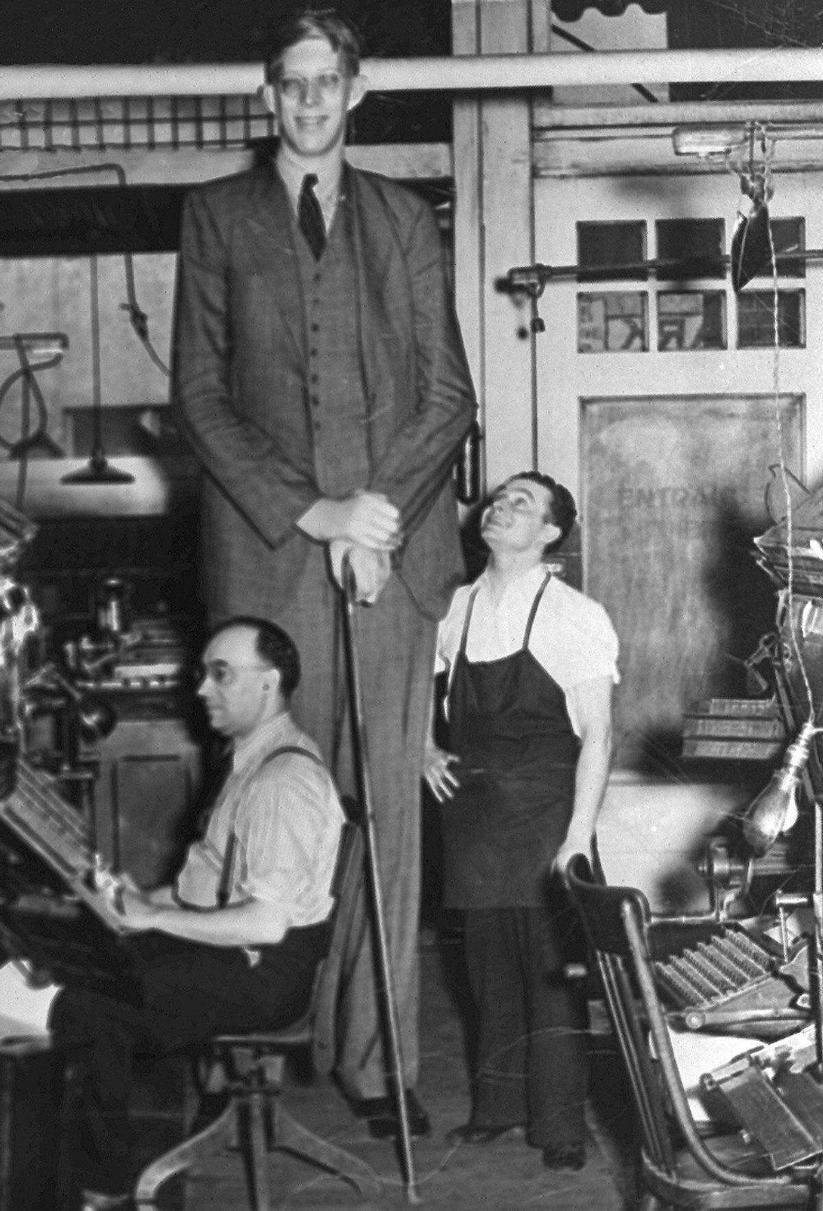 Robert Wadlow, the Alton Giant, will be the topic of a presentation Saturday at the Caseyville Public Library. Local author and historian Bob Stephens will share Wadlow’s story as well as some unknown facts about U.S. presidents.