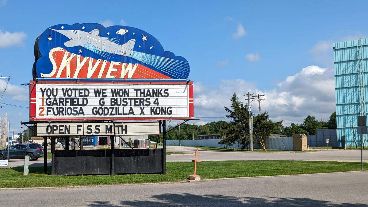 Skyview Drive-In was recently voted the No. 5 best drive-in movie theater in the nation by USA Today readers. Here’s what to know for your next visit.