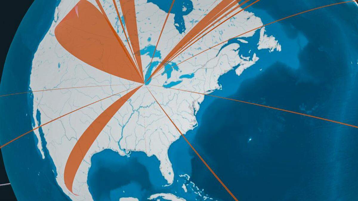 Illinois imports hundreds of billions of dollars’ worth of goods from countries around the world. In 2023, the state imported $127 billion from Mexico, China and Canada – the target of President Donald Trump’s latest tariffs.