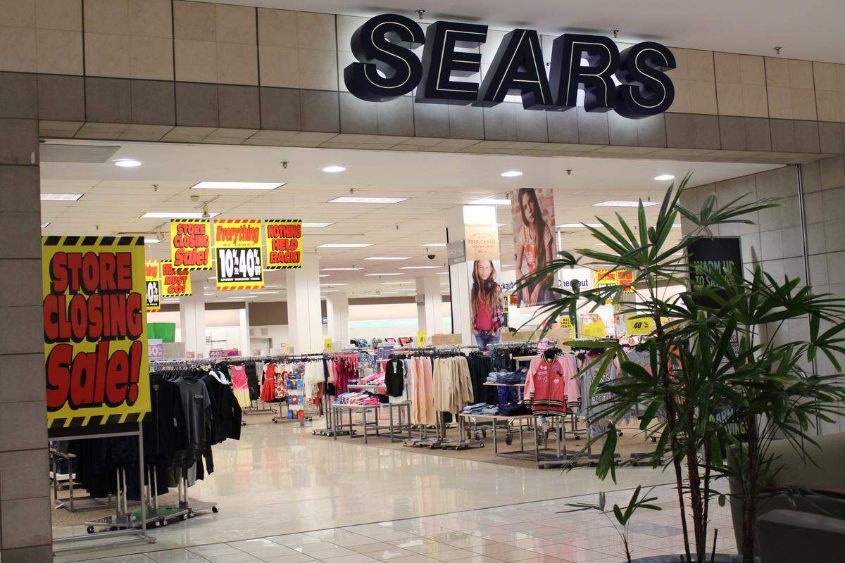 The 44-year-old Sears department store at St. Clair Square in Fairview Heights is having a going-out-of-business sale with plans to close its doors in March.