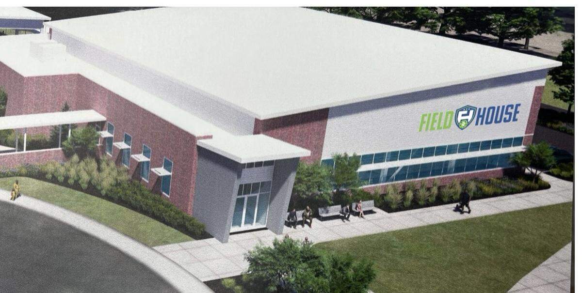 The Field House will be built adjacent to The Rec Complex at 9950 Bunkum Road.