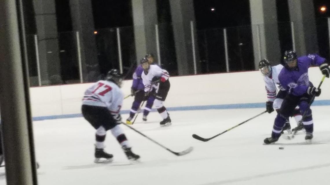 Young Highland skaters overpowered by talented Collinsville outfit