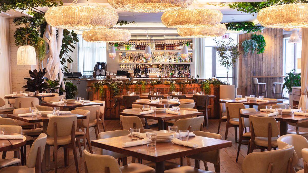 Ema, seen here, was recently named among the top 100 best hotel restaurants in the nation in an analysis by online reservation company Open Table and travel website Kayak.
