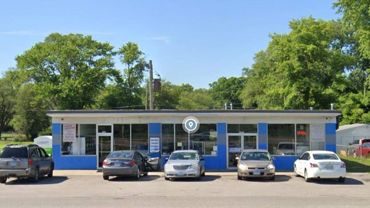 The Best Wash laundromat at 1907 Camp Jackson Road in Cahokia Heights is shown in a Google Maps image before it was destroyed by fire early Thursday morning.