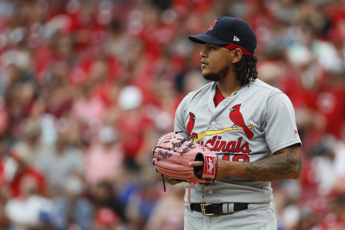Carlos Martinez did not look right in Sunday's loss to the Reds.