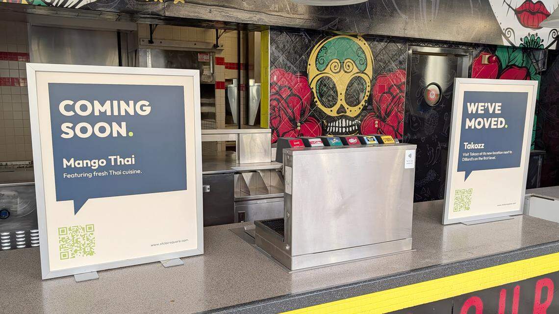 The food court at St. Clair Square will soon welcome Mango Thai at the former Takozz location.