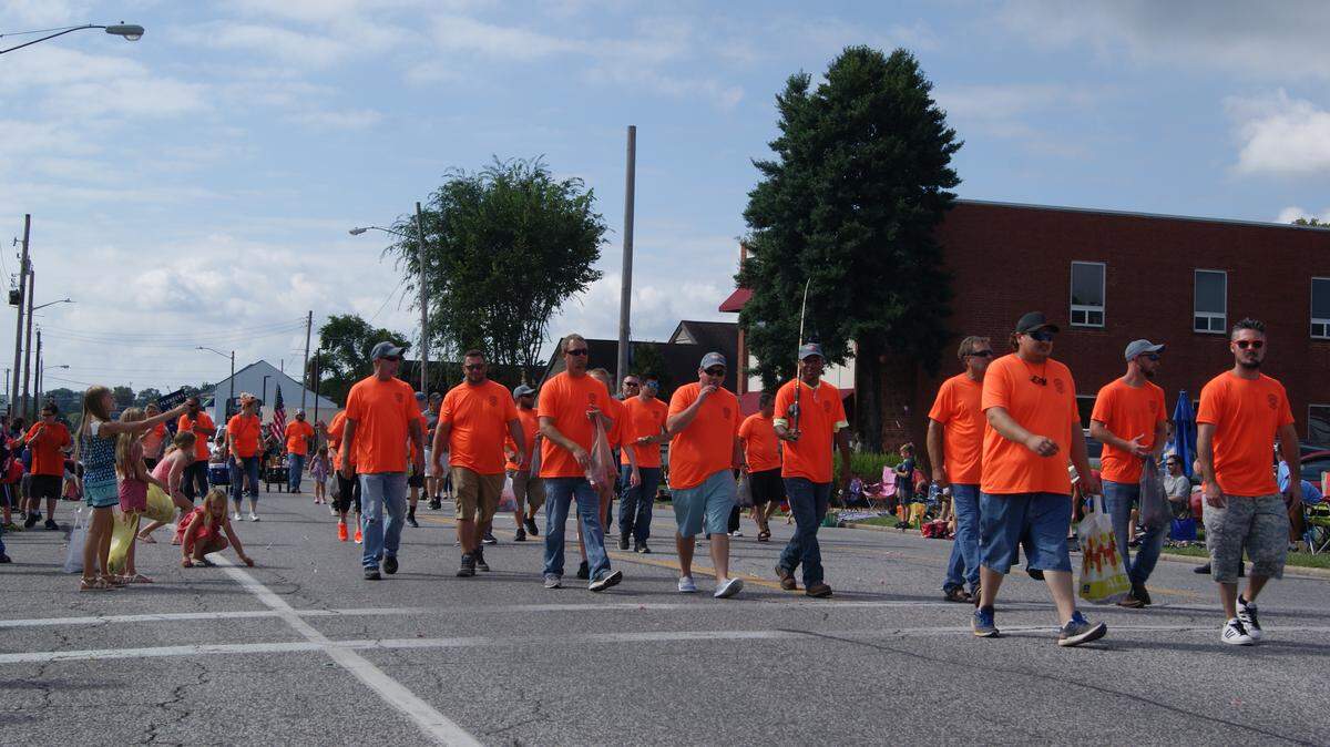 Unions from throughout the metro-east marched in the annual Labor Day parade in Belleville in 2019, the last time the parade was held. This year’s parade has been canceled because of the rise in COVID cases. It also was canceled in 2020.