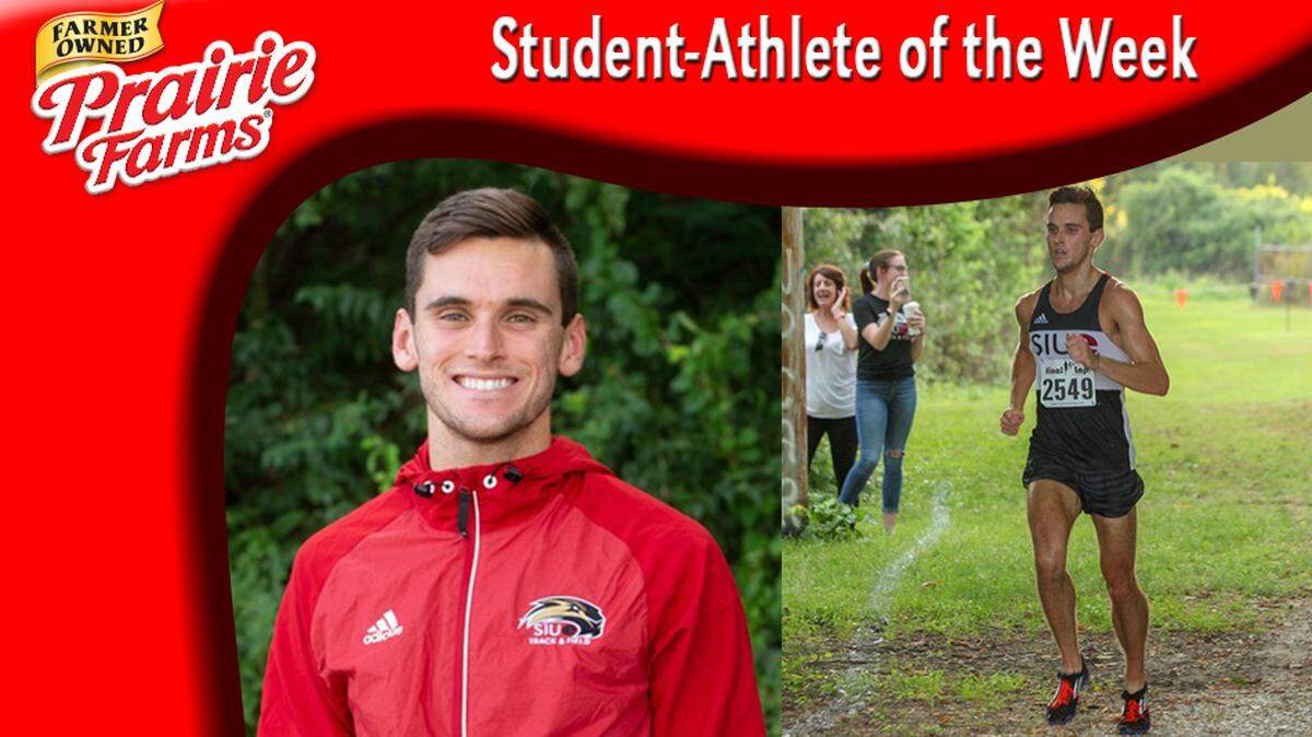 Ben Scamihorn, a member of the SIUE men’s cross country team, was named the Prairie Farms Student-Athlete of the week.