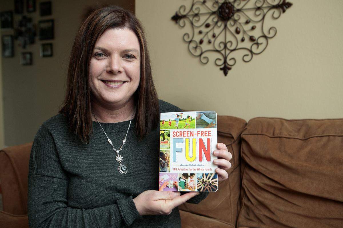 Collinsville resident Shannon Philpott-Sanders is the author of "Screen-Free Fun: 400 Activities for the Whole Family," which was published this month by Adams Media.