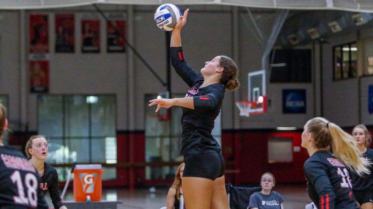 Highland High School graduate Bella LaPorta enjoyed a strong sophomore year for the William Jewel College volleyball program. She transformed from a role player as a freshman to a key piece in the Cardinals roster, starting all 28 matches as a sophomore in 2022 while ranking third overall in NCAA Division II in kills with 380.