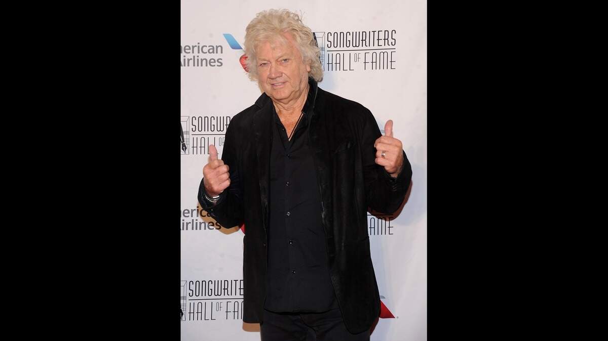 John Lodge walks the red carpet at the 50th annual Songwriters Hall of Fame induction and awards ceremony at the New York Marriott Marquis Hotel in June.