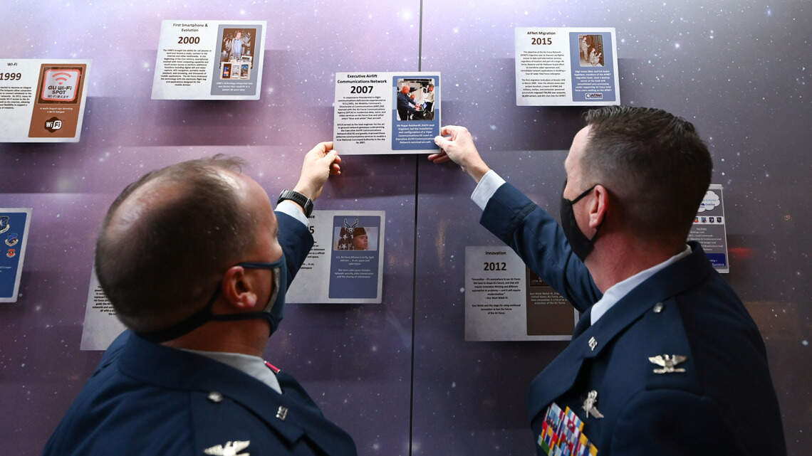Scott Air Force Base hosts ceremony honoring EACN, a culture of continual communication