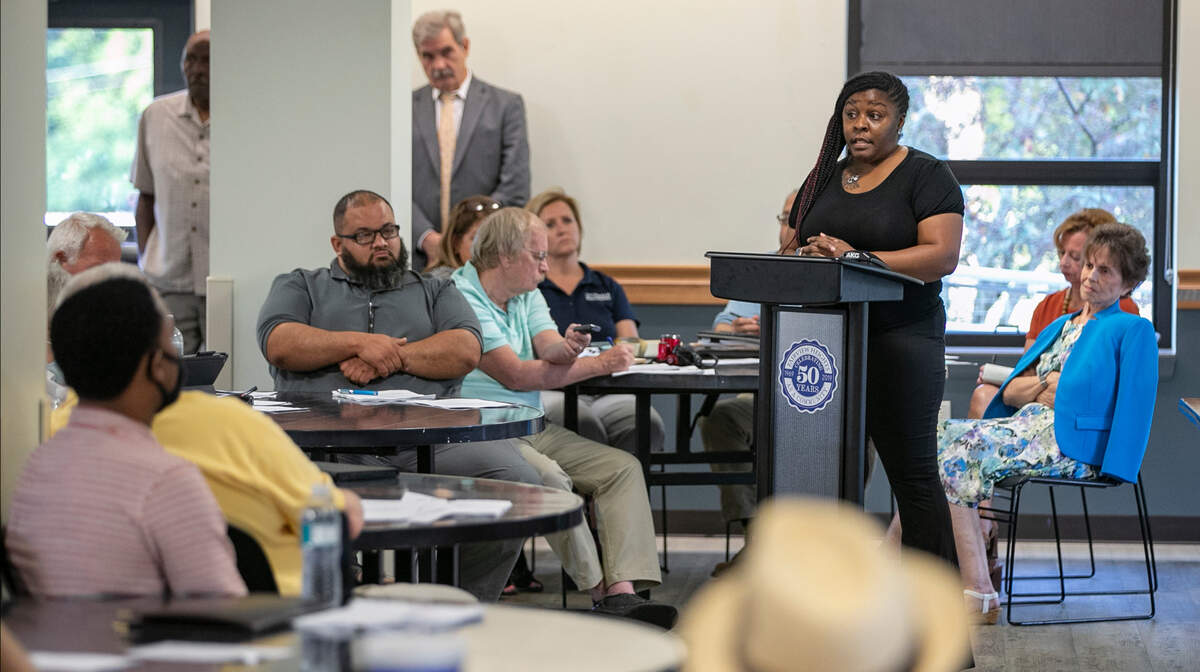 Erisha Moore-Howard, a mother of one of the Teens who was arrested that evening, said the investigation doesn’t change her feelings about the incident. She asked the council and the police department what determines “adequate use of force on a child” who she said was only defending herself.