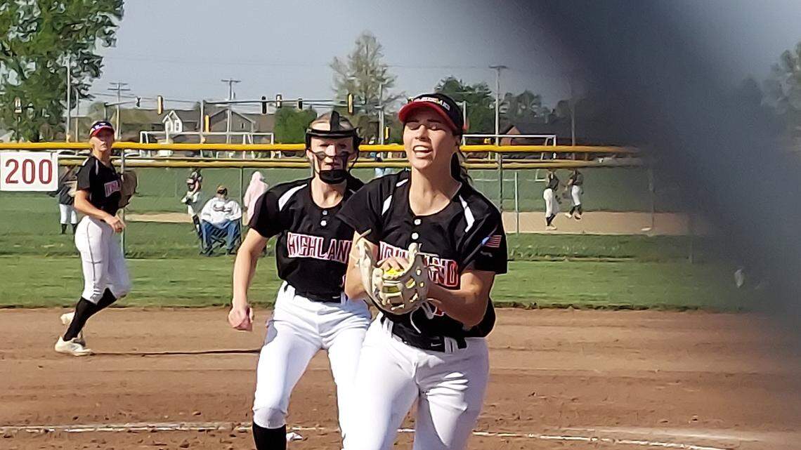 Dant, Grohmann’s big days powers Highland to home conference win over Civic Memorial