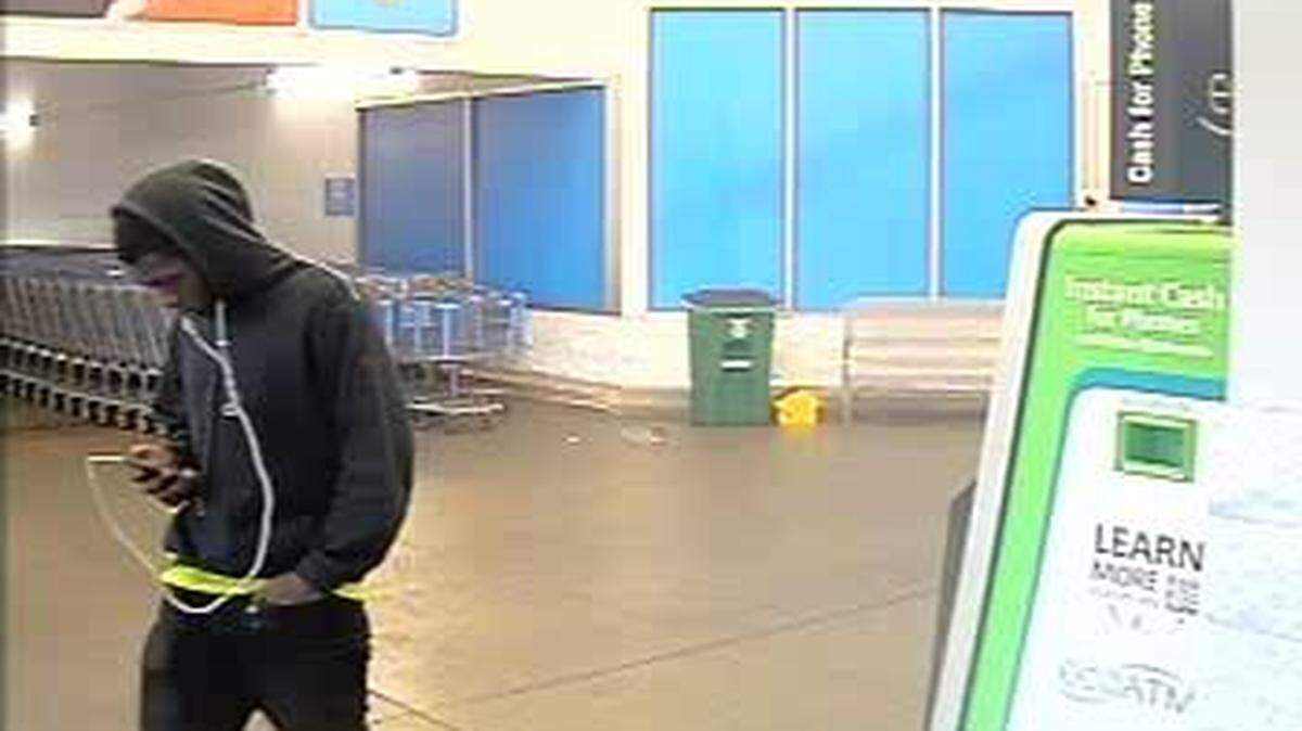 Police were searching for a man they suspect of breaking into a car in Mascoutah on July 24.